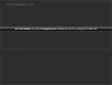 Tablet Screenshot of hostelgalway.com